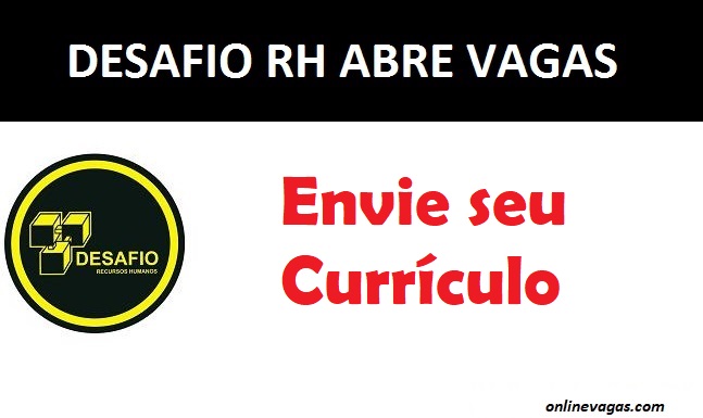 Desafio rh - envie seu currículo