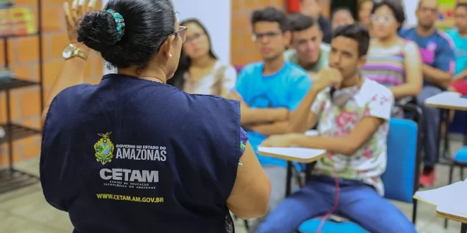 CETAM Cursos de qualificação Manaus