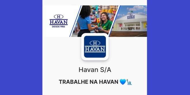 Havan vagas 2025