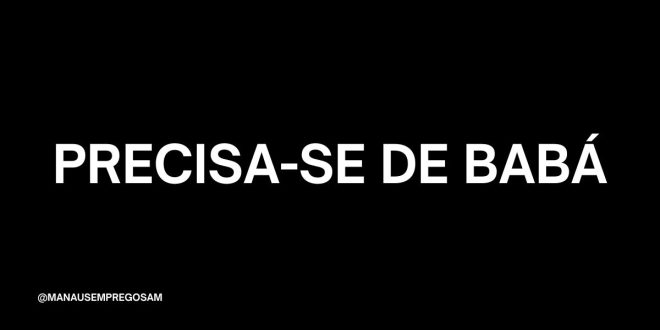 Precisa-se de babá