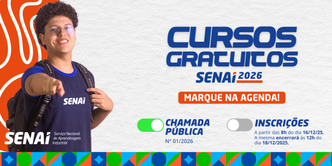 Cursos Gratuitos Senai 2026