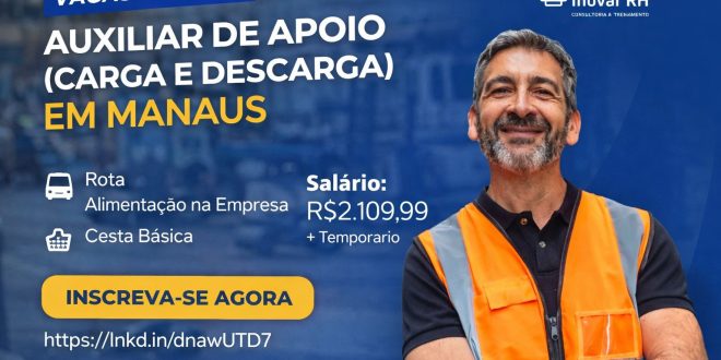 Inovar RH - Auxiliar de Apoio