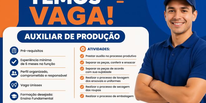Auxiliar de Produção