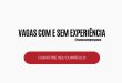 Vagas com e Sem experiência