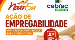 Ação empregabilidade Nova Era e Cebrac Empregos