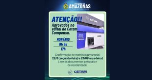 Lista de aprovados cetam 2026