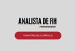 Analista de RH